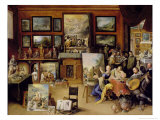 Pictura  Poesis and Musica in a Pronkkamer