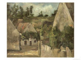 Crossroads at the Rue Remy  Auvers  c1872