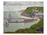 Harbour at Port-En-Bessin at High Tide  1888