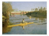 Max Schmitt in a Single Scull  1871