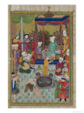 Princely Reception  Illustration from the Shahnama