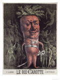 Poster For Le Roi Carotte  an Operetta by Jacques Offenbach