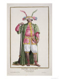 Truro-Audaty  King of Dahomey  Receuil Des Estampes  c1780