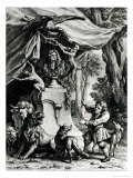 Allegorical Portrait of Jean de La Fontaine