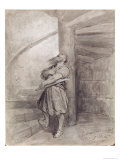 Illustration For Bluebeard by Charles Perrault  c1868