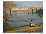 Max Schmitt in a Single Scull  1871