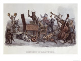 Amateur Concert  Engraved by Francois Seraphin Delpech