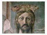 The Resurrection  Detail of Christ's Head  c1463