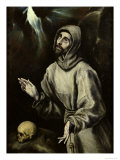 St Francis of Assisi Receiving the Stigmata  c1595