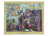 The Blue Devils!  Published by Hannah Humphrey  10th January 1823