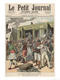 Bandits in the Orient: Arrests on a Train  from Le Petit Journal  20th June 1891