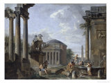 Landscape with Roman Ruins
