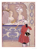 Women in a Theater Box  Illustration from Les Liaisons Dangereuses by Pierre Choderlos de Laclos