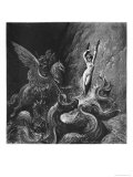 Ruggiero Rescuing Angelica  Illustration from Canto X of 'Orlando Furioso' by Ludovico Ariosto
