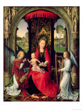 Madonna and Child with Two Angels