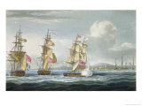 Surrender of Tamatave  Engraved Sutherland  The Naval Chronology of Great Britain  c1820