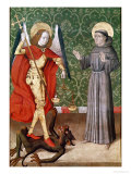 St Michael and St Francis of Assisi  c1480