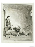 Jack Visits His Mother in Bethlehem Hospital  London  c1839