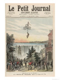 Theatre de La Gaite Performers at Niagara Falls  from Le Petit Journal  13th February 1892