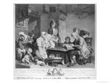 The Reading of the Bible  Engraved by Pieter Franciscus Martenisie or Martinasie