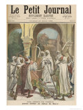 The Tribal Chiefs Swearing Fidelity to the Sultan of Morocco  Le Petit Journal  27th August 1892