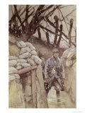 Infantrymen in a Trench  Notre-Dame de Lorette  1915