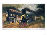 The Lightning Express Trains  1864