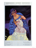 Spanish Hairdresser  from Bulletin Officiel du Syndicat Des Imprimeurs  1928