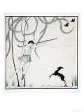 Narcisse  from the Series Designs on the Dances of Vaslav Nijinsky