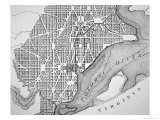 Plan of the City of Washington as Originally Laid Out in 1793
