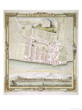 Map of Brighton by Thomas Yeakell and William Gardner  Engraved by Whitchurch  1779