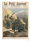 Mountain Infantrymen  from Le Petit Journal  21st March 1891