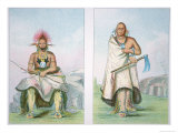 Buffalo Bull and The Big Elk  1841
