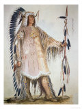 Mato-Tope  Second Chief of the Mandan People in 1833