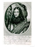 Prince Rupert of the Rhine Engraved by William Faithorne