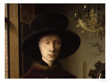 Portrait of Giovanni Arnolfini and his Wife  c1434 (detail)