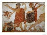 Two Men  from the Tomb of the Augurs  c530-520 BC