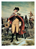 George Washington at Dorchester Heights  Massachusetts