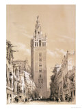 The Giralda  Seville  from Picturesque Sketches in Spain  c1832-33