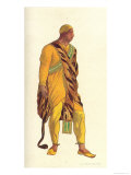 Costume Design For a Venetian Pirate in The Legend of Joseph  1914
