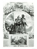 Reconstruction and How It Works  from 'Harpers Weekly' Vol10  1866