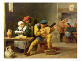 Peasants Making Music in an Inn  c1635