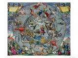 Map of Constellations  Northern Hemisphere  The Celestial Atlas  or the Harmony of the Universe