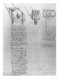 Design For a Hodometer  from the Codex Atlanticus  1478-1518