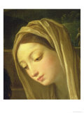 The Adoration of the Shepherds  Detail of the Virgin  c1640-42
