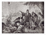 Christopher Columbus Predicting the Eclipse of the Moon to the Inhabitants of Jamaica in 1504