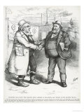 William Boss Tweed and Horace Greeley  from Harper's Weekly  3rd August 1872