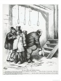 The Only Thing They Respect of Fear  from Harper's Weekly  21st October 1871