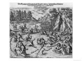 The Spanish Abusing the Indian Women After the Capture of King Atahualpa