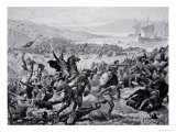 The Great Battle of Brunanburgh  937  Illustration from the Book The History of the Nation